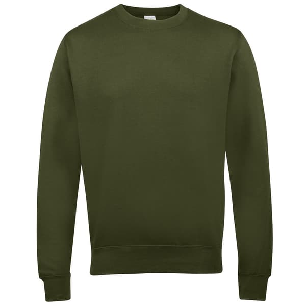 Awdis Just Hoods AWDis Unisex Crew Neck Plain Sweatshirt (280 GSM)