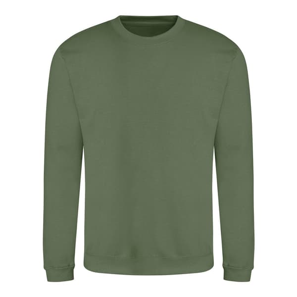 Awdis Just Hoods AWDis Unisex Crew Neck Plain Sweatshirt (280 GSM)