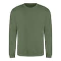 Miniatyrbild 1 av 2: Awdis Just Hoods AWDis Unisex Crew Neck Plain Sweatshirt (280 GSM)