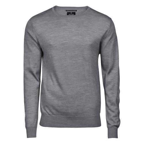 Bild av Tee Jays Herr Merino Blend Crew Neck Jumper