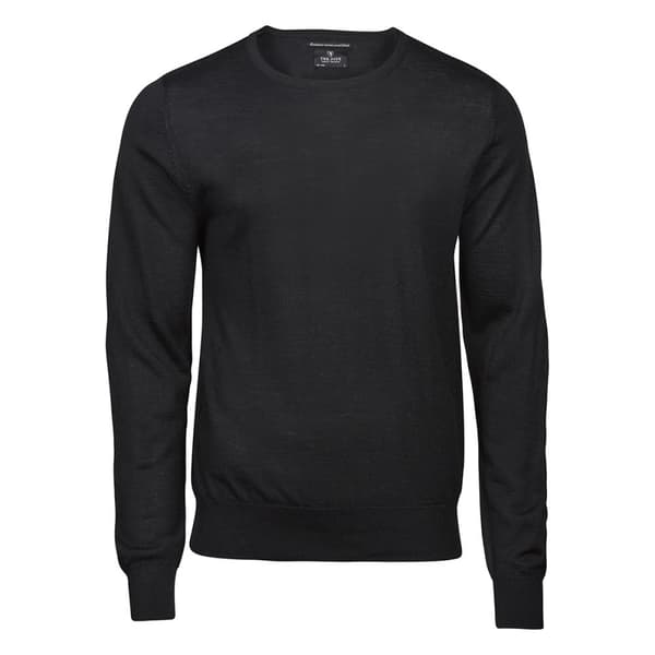 Tee Jays Merino Blend Crew Neck Jumper för män