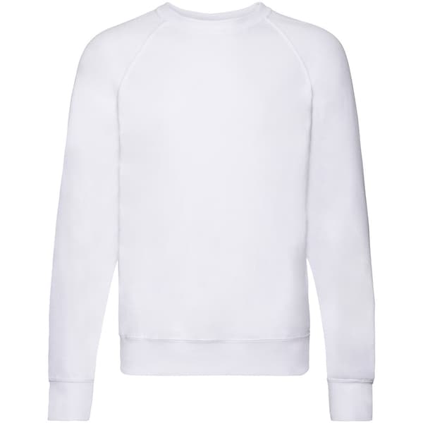 Fruit Of The Loom Mens Lightweight Raglan Sweatshirt (240 GSM)