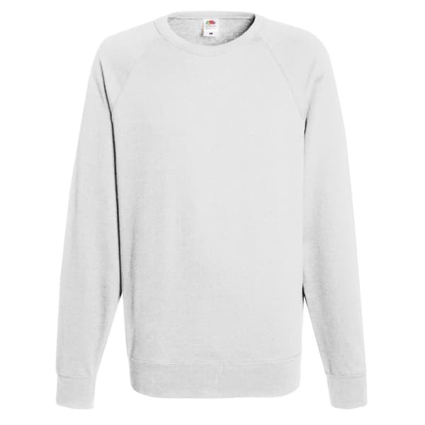 Fruit Of The Loom Mens Lightweight Raglan Sweatshirt (240 GSM)
