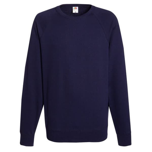 Fruit Of The Loom Mens Lightweight Raglan Sweatshirt (240 GSM)