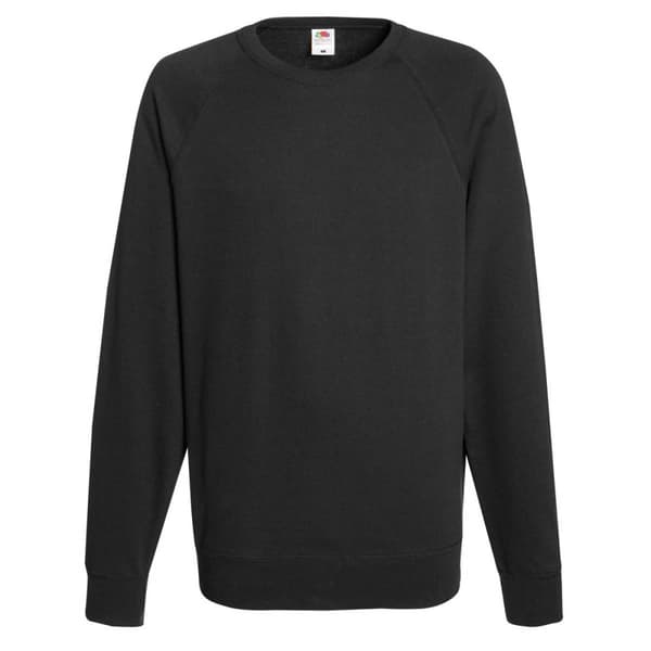 Fruit Of The Loom Mens Lightweight Raglan Sweatshirt (240 GSM)