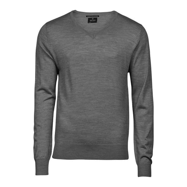Tee Jays Mens Merino Blend V Neck Jumper