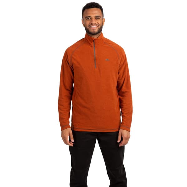 Trespass Keynote Anti Pilling 1/4 Zip Fleece Top för män