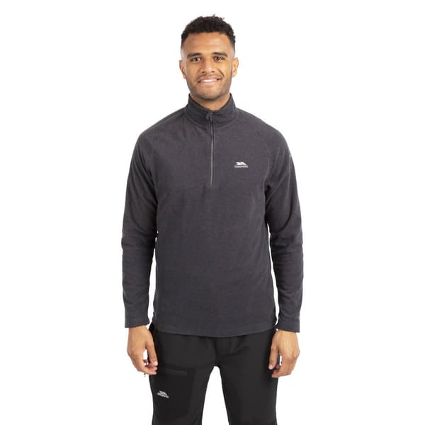 Trespass Keynote Anti Pilling 1/4 Zip Fleece Top för män