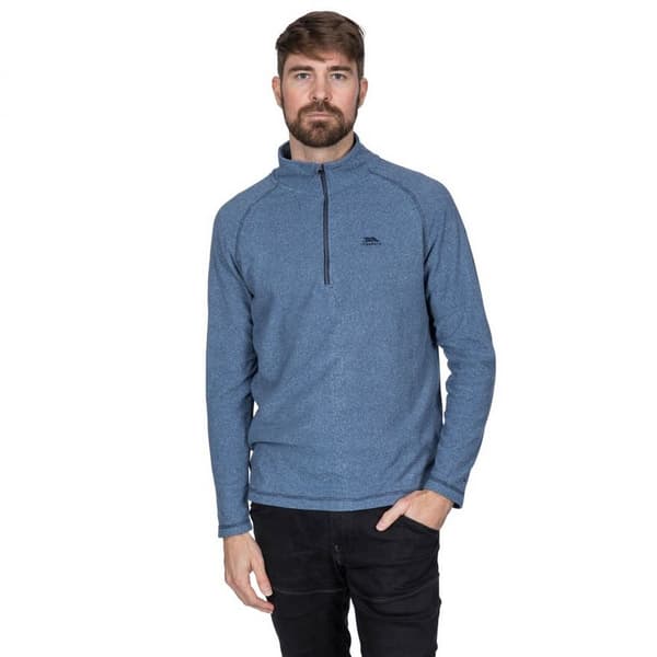 Trespass Keynote Anti Pilling 1/4 Zip Fleece Top för män