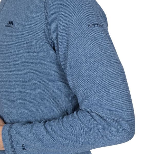 Trespass Keynote Anti Pilling 1/4 Zip Fleece Top för män