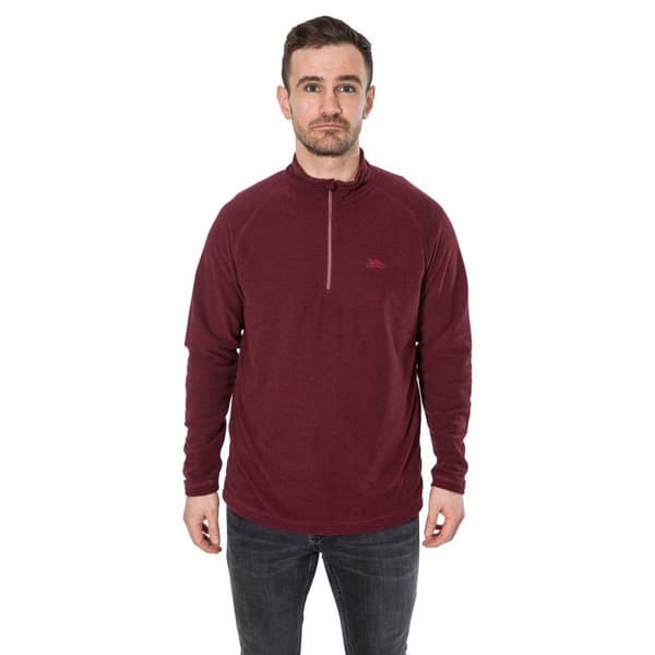 Trespass Keynote Anti Pilling 1/4 Zip Fleece Top för män