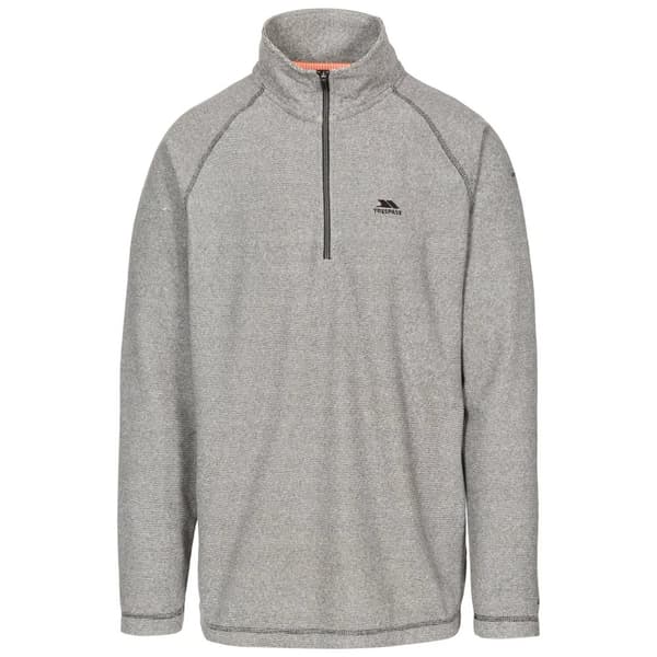 Trespass Herre Keynote Anti Pilling 1/4 Zip Fleece Top