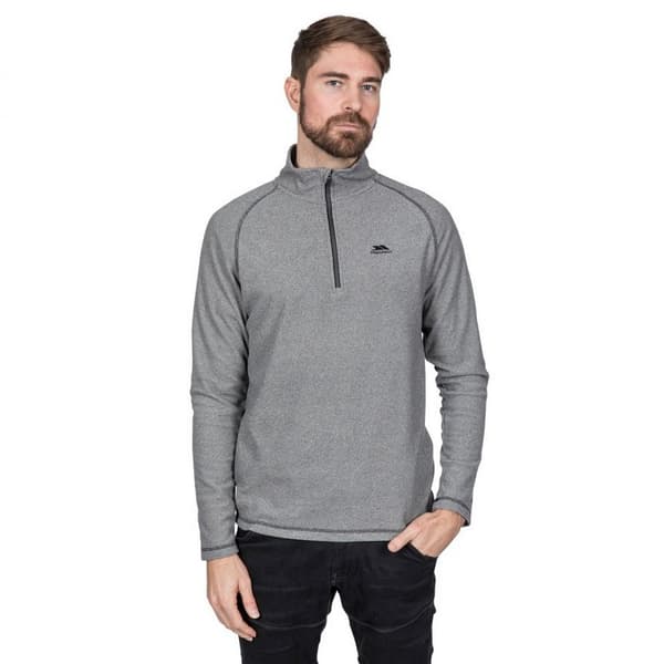 Trespass Keynote Anti Pilling 1/4 Zip Fleece Top för män