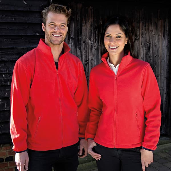 Result Mens Core Fashion Fit Fleecejacka för utomhusbruk