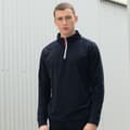 Miniatyrbilde 3 av 5: Finden & Hales Mens 1/4 Zip Long Sleeve Piped Fleece Top
