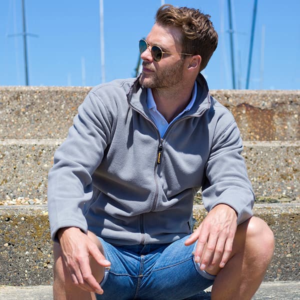 Result Herre High Grade Microfleece Horizon Bruser vandtæt åndbar jakke