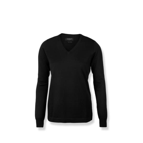 Nimbus Womens/Ladies Ashbury Knitted V Neck Jumper