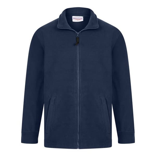 Absolute Apparel Mens Alaska Full Zip Fleece Navy L