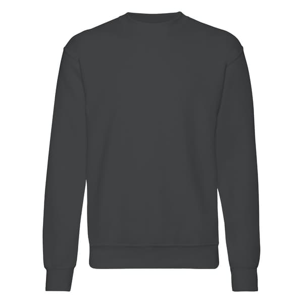 Fruit of the Loom Sweatshirt med Belcoro® garn för män med Set-In