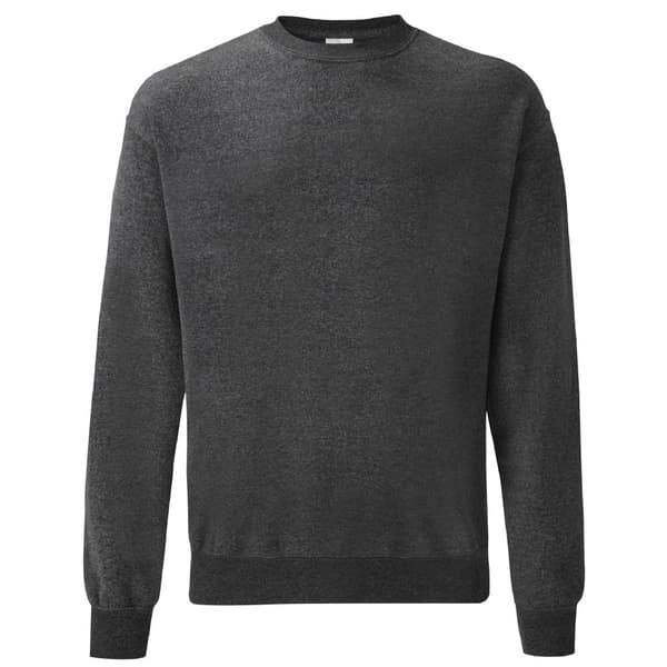 Fruit of the Loom Sweatshirt med Belcoro® garn för män med Set-In