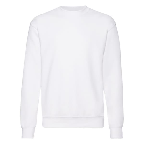 Fruit of the Loom Sweatshirt med Belcoro® garn för män med Set-In