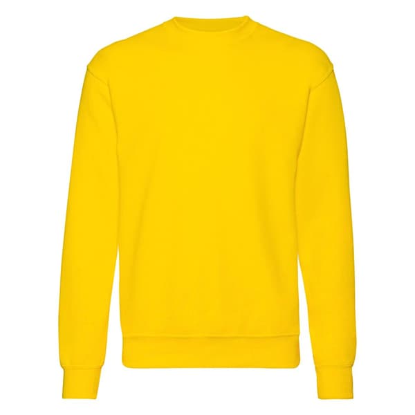 Fruit of the Loom Sweatshirt med Belcoro® garn för män med Set-In