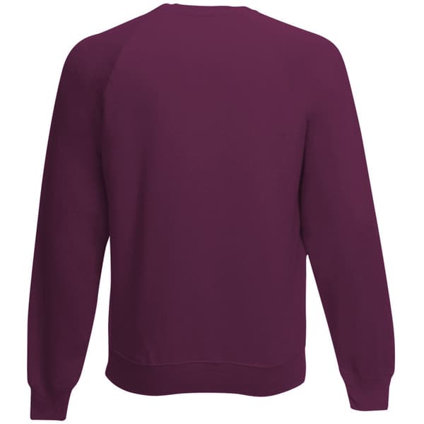Fruit Of The Loom Childrens Unisex Raglan Sleeve Sweatshirt (Pack of 2)