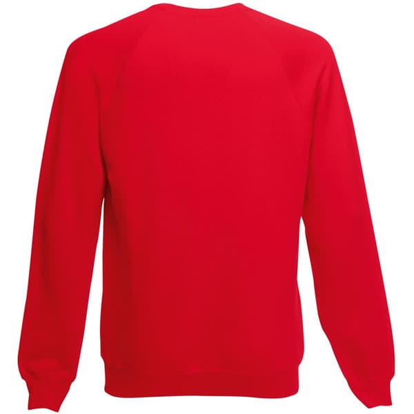 Fruit Of The Loom Childrens Unisex Raglan Sleeve Sweatshirt (Pack of 2)