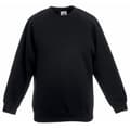 Miniatyrbilde 1 av 2: Fruit Of The Loom Childrens Unisex Raglan Sleeve Sweatshirt (Pack of 2)