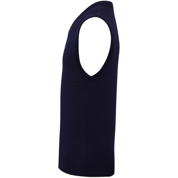 Premier Mens Sleeveless Cotton Acrylic V Neck Sweater