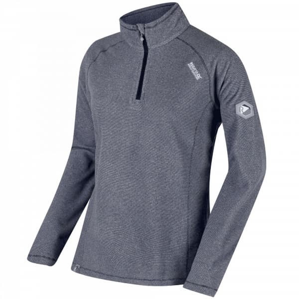 Regatta Great Outdoors Womens/Ladies Montes Half Zip Fleece Top Navy/White 14 UK