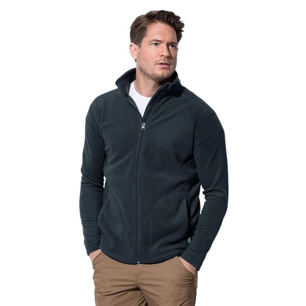 Stedman Active Fleece med fuld lynlås til mænd