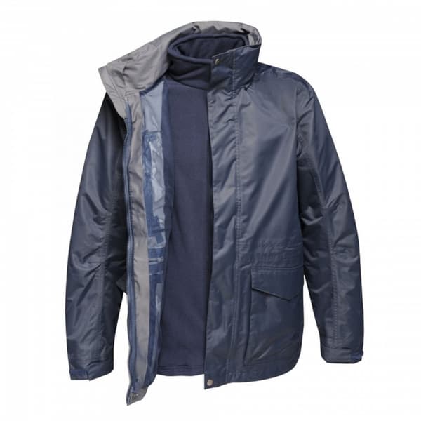 Regatta Benson III Hooded Jacket för män Grey Blue S