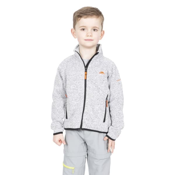 Trespass Childrens Boys Mario Full Zip Fleece Jacket