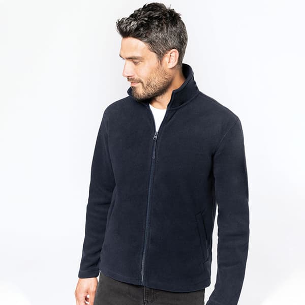 WK. Designed To Work Herre Full Zip Anti Pill Microfleece jakke med fuld lynlås