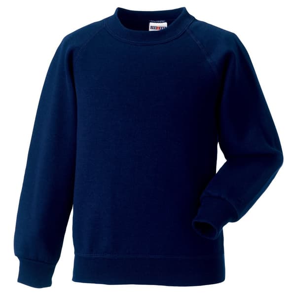 Jerzees Schoolgear Childrens Raglan Sleeve Sweatshirt för barn