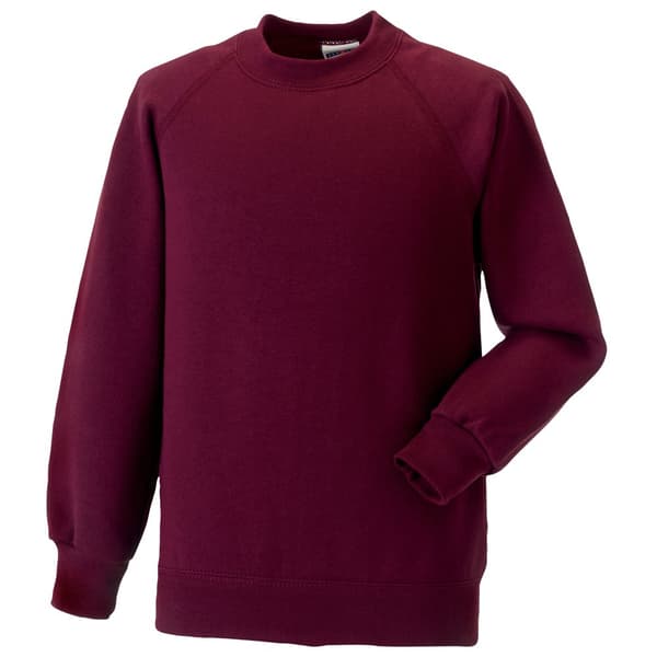 Jerzees Schoolgear Childrens Raglan Sleeve Sweatshirt för barn