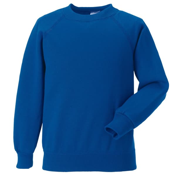 Jerzees Schoolgear Childrens Raglan Sleeve Sweatshirt för barn