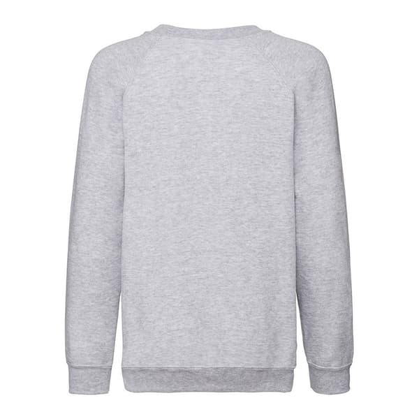 Fruit Of The Loom Childrens/Kids Unisex Raglan Sleeve Sweatshirt