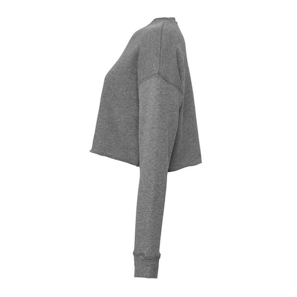 Bella + Canvas Womens/Ladies Cropped Crew Fleece Top