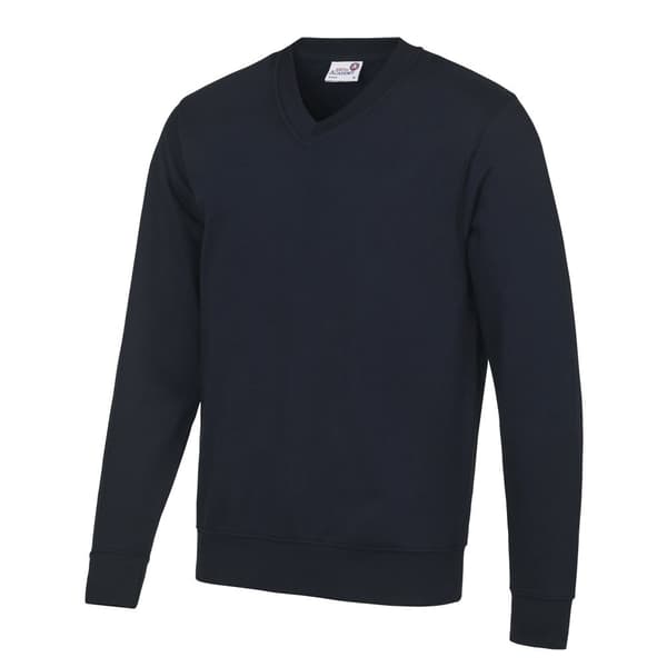 AWDis Academy Mens V Neck Jumper/Sweatshirt