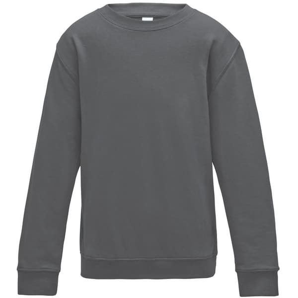 Awdis Just Hoods sweatshirt med glat halsudskæring til børn/børn