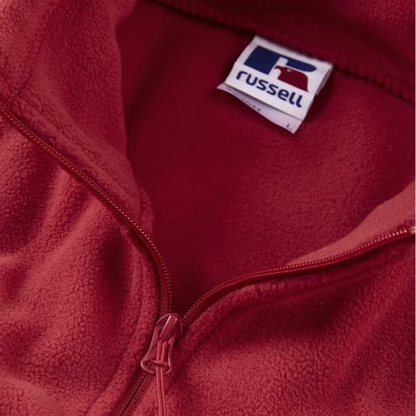Russell Mens Full Zip Outdoor Fleece Jacket