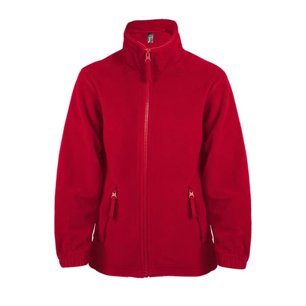 SOLS Børn/børn North Zip-Up Fleecejakke med lynlås