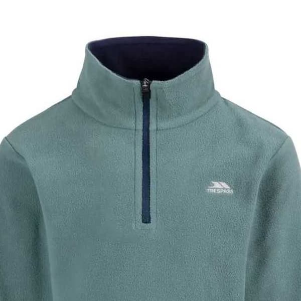 Trespass Childrens Boys Etto Half Zip Fleece Top med halv dragkedja