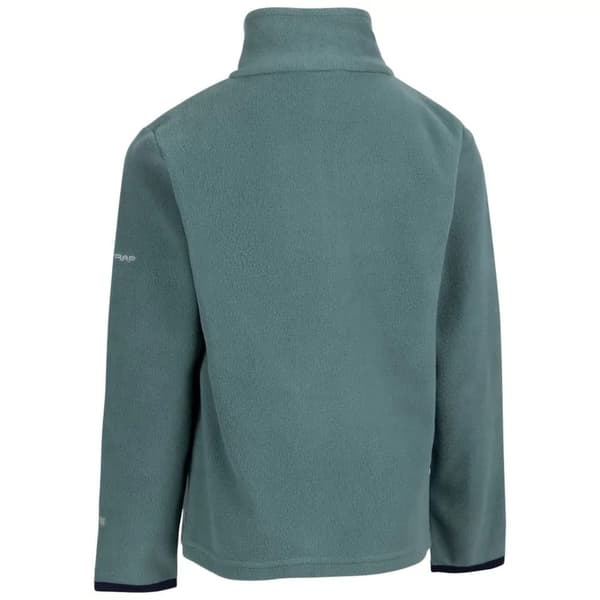 Trespass Childrens Boys Etto Half Zip Fleece Top med halv dragkedja