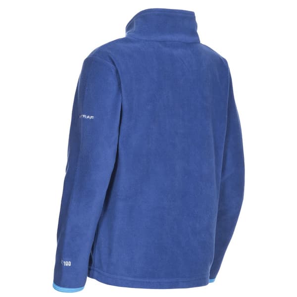 Trespass Childrens Boys Etto Half Zip Fleece Top med halv dragkedja