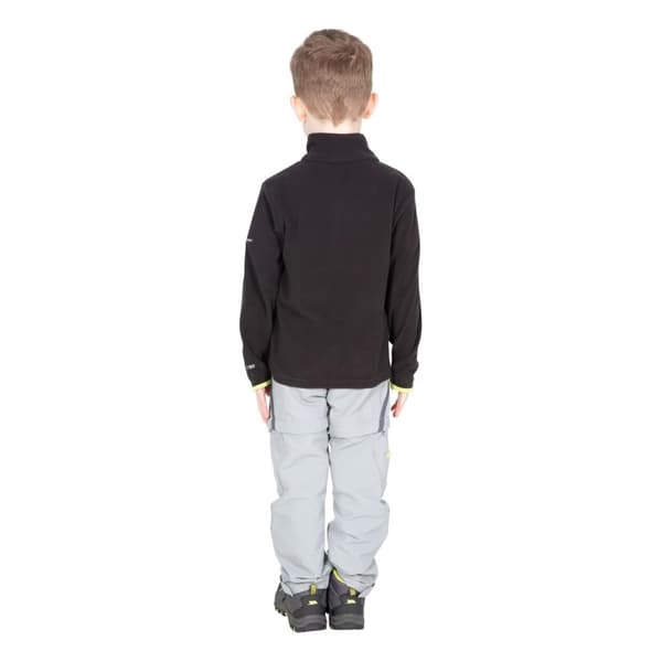 Trespass Childrens Boys Etto Half Zip Fleece Top med halv dragkedja