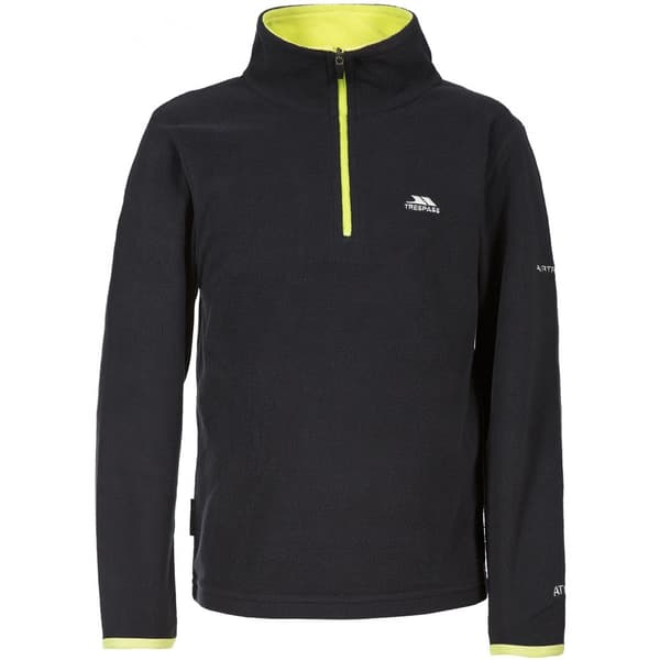 Trespass Childrens Boys Etto Half Zip Fleece Top med halv dragkedja