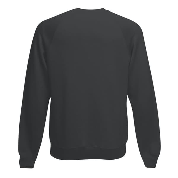 Fruit of the Loom Belcoro® sweatshirt med raglanærmer til mænd